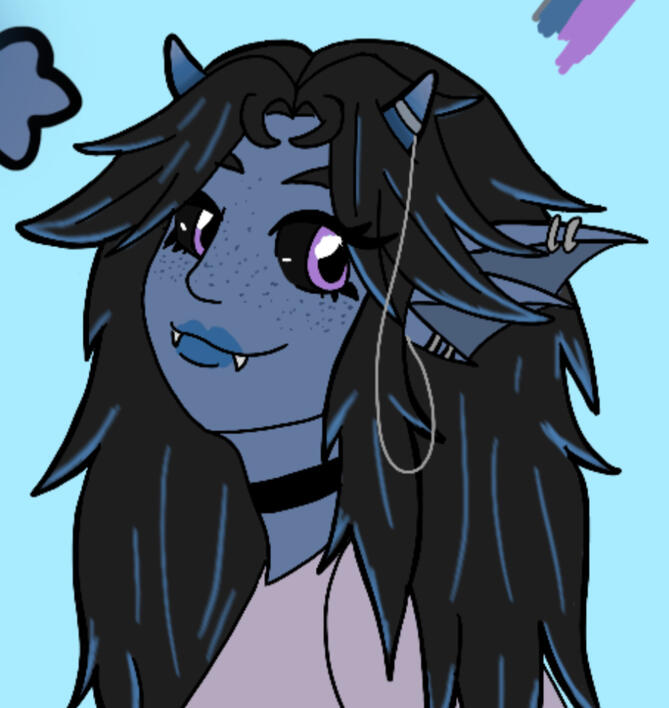Bust, Flat Color